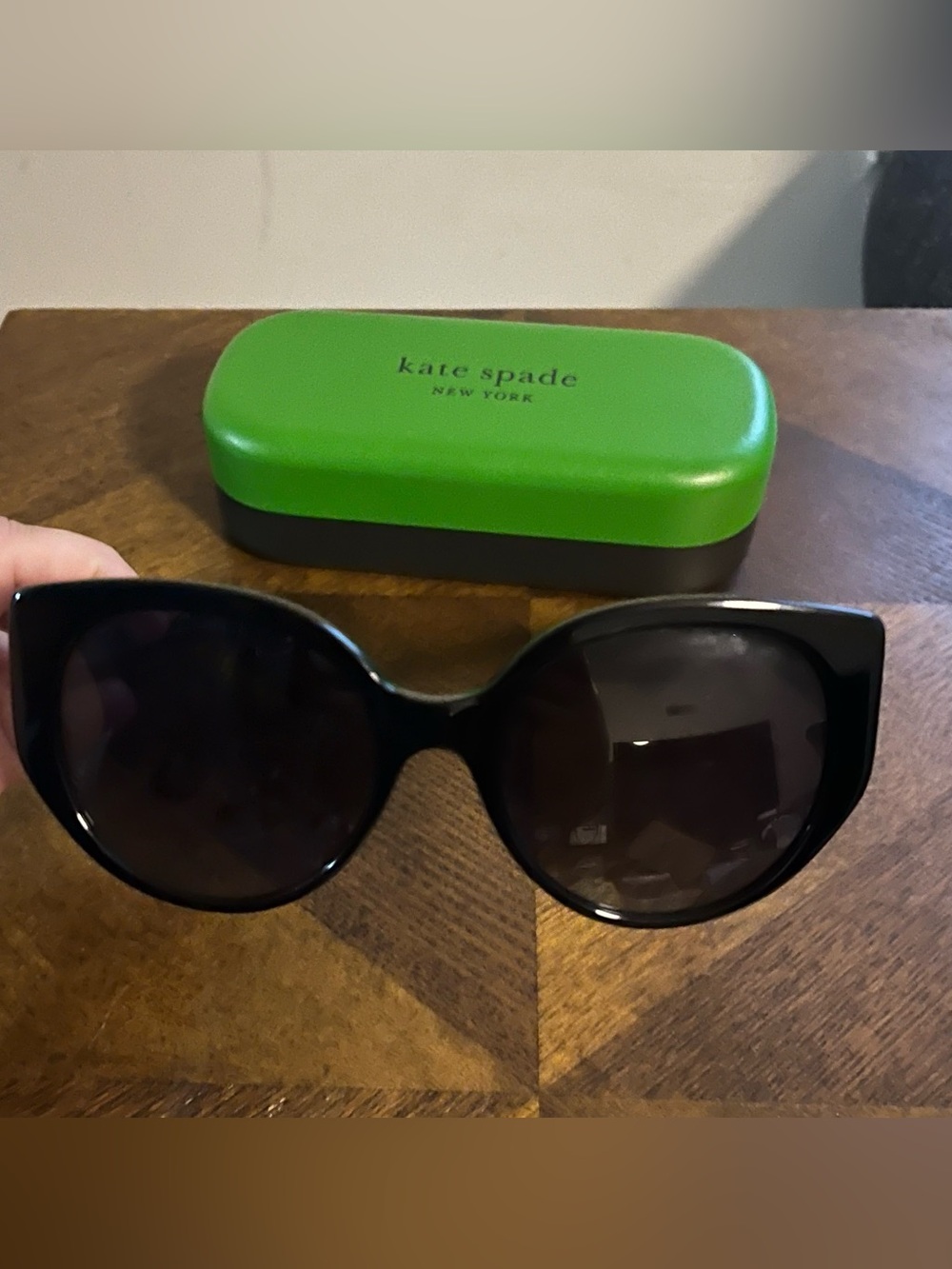 kate spade Black Sunglasses with Hard Case - NWOT